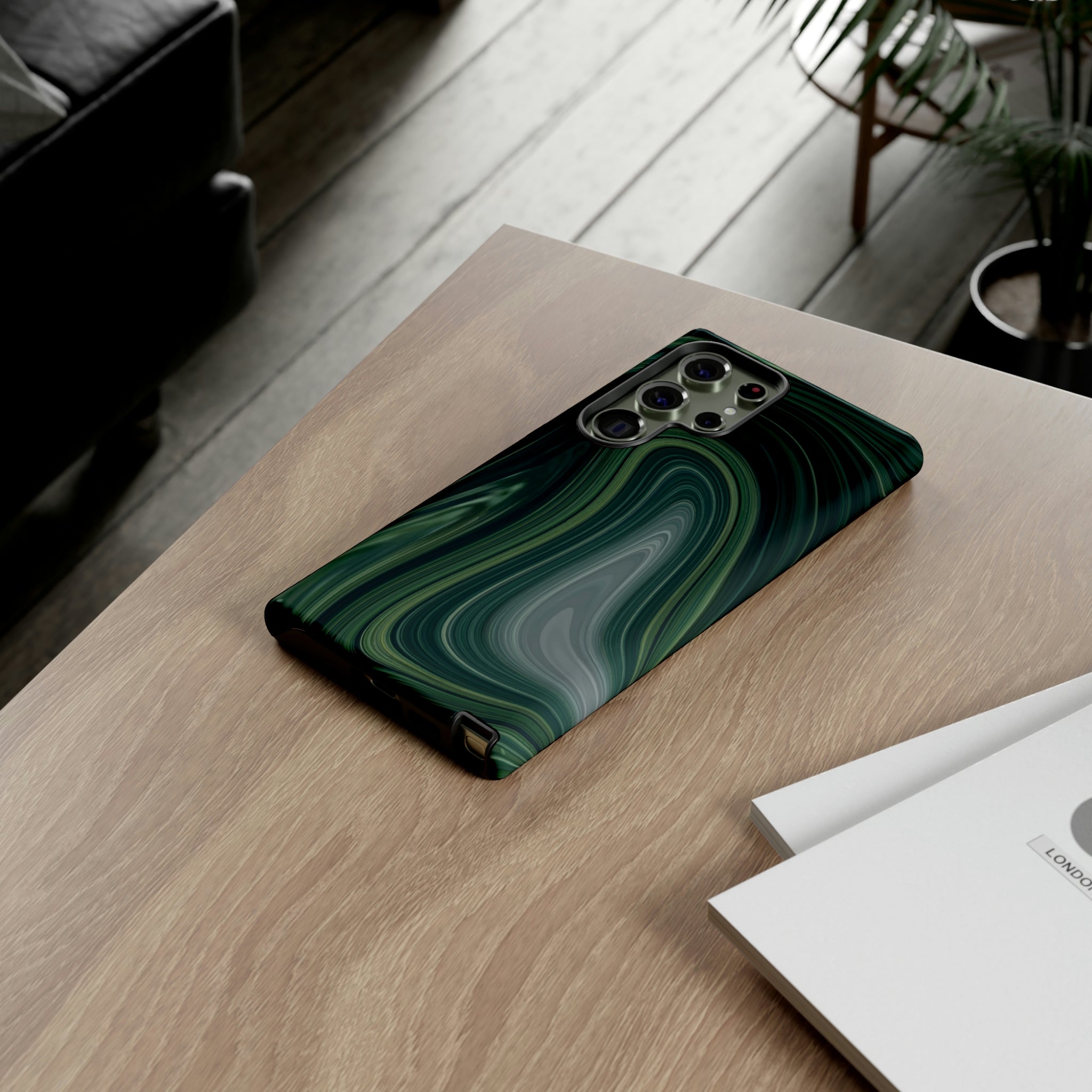 Green Marble Android Case (Protective) Phone Case