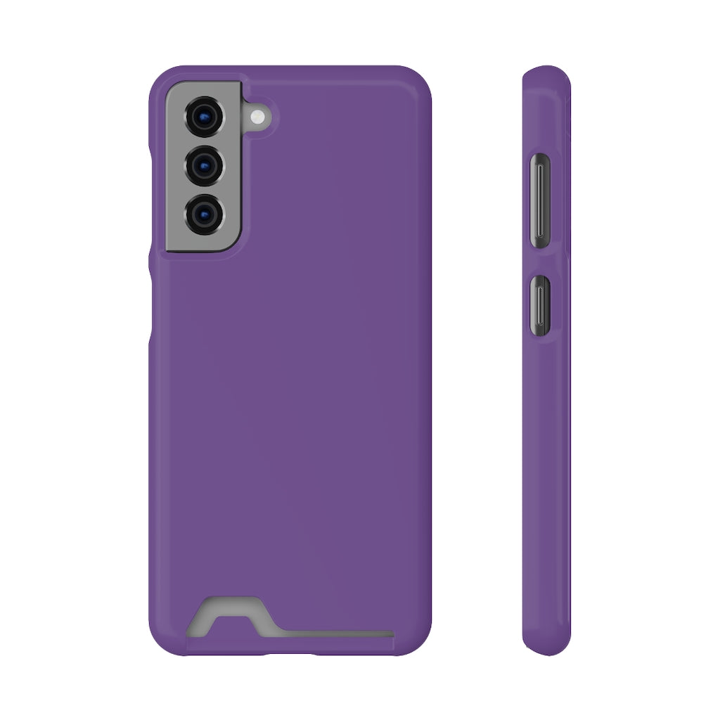 Dark Lavender Android Case (Card) Samsung Galaxy S21 Glossy Without gift packaging Phone Case