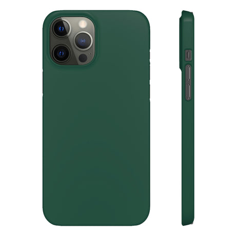 Brunswick Green iPhone Case (Slim) iPhone 12 Pro Max Glossy Phone Case