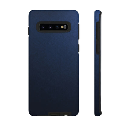 Gradient Black & Blue Android Case (Protective) Samsung Galaxy S10 Glossy Phone Case