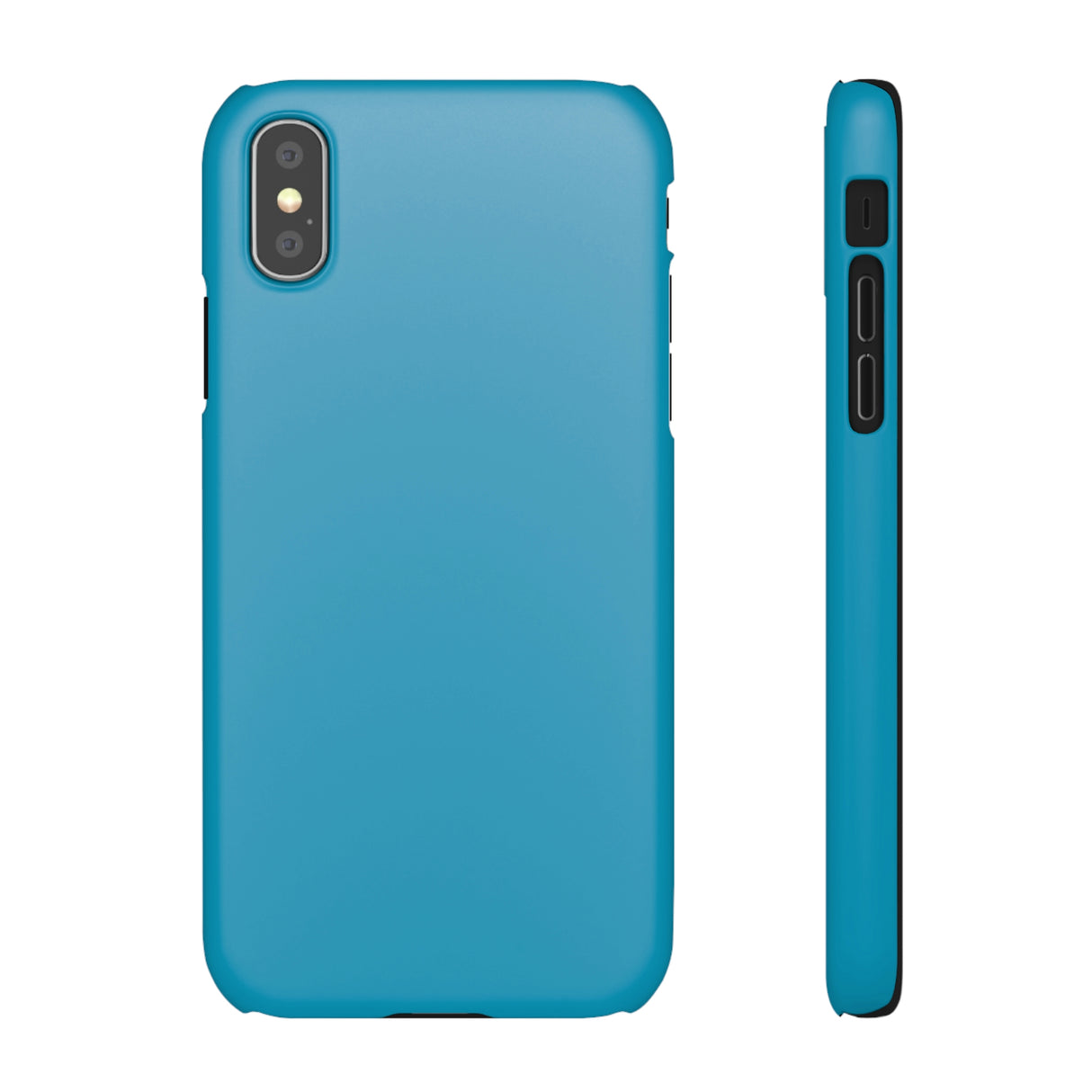 Blue Green iPhone Case (Slim) iPhone XS Matte Phone Case