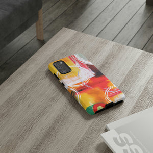 Abstract Yellow Android Case (Protective) Phone Case