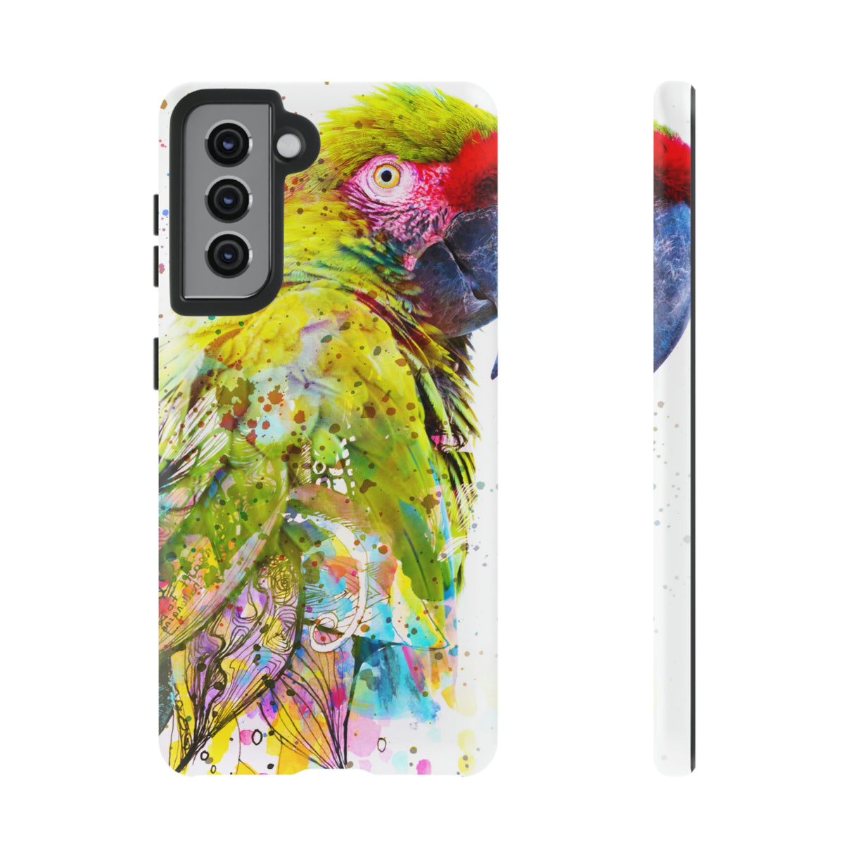 Colorful Parrot Android Case (Protective) Samsung Galaxy S21 Matte Phone Case