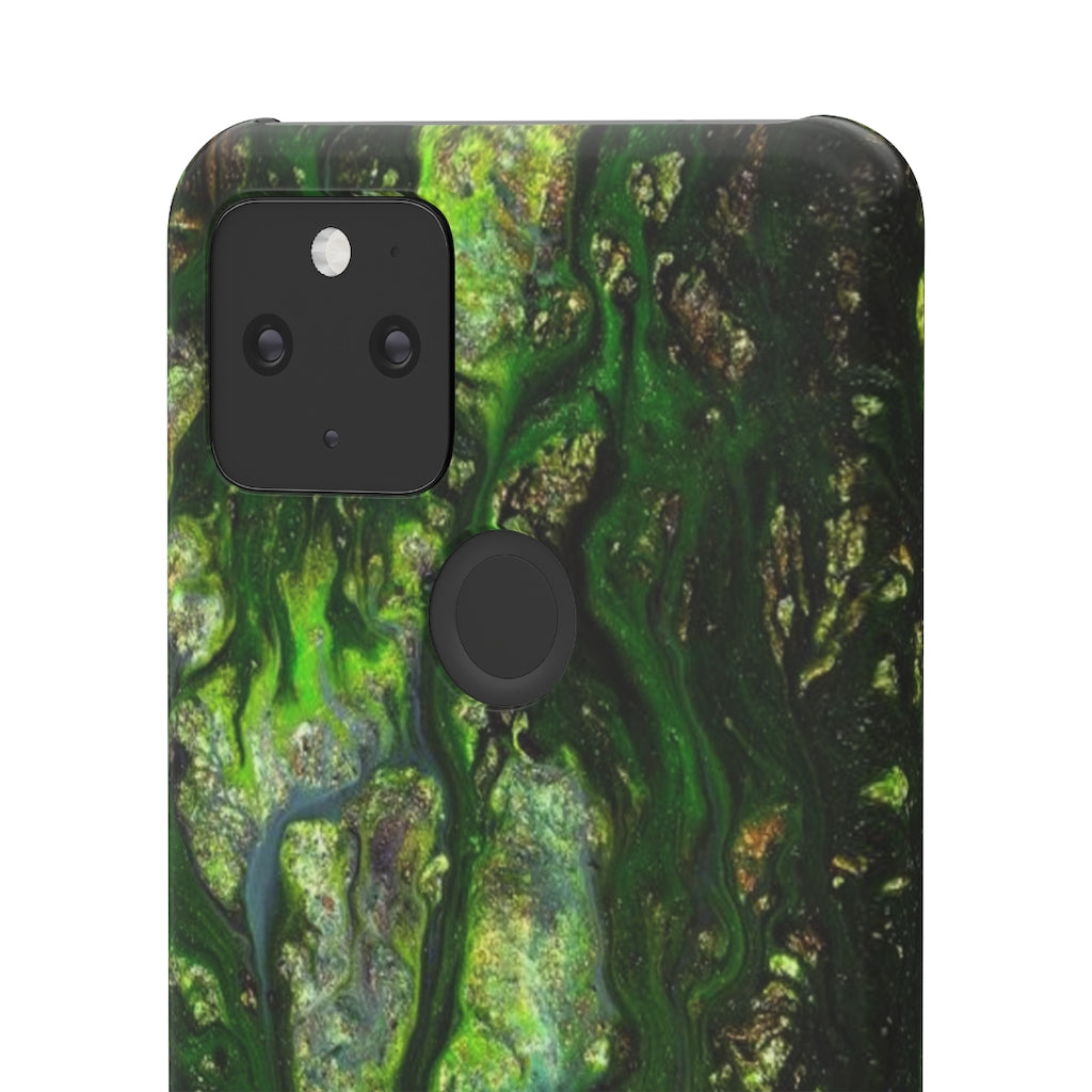 Smaragd Jewel Ink Art Android Case (Slim) Phone Case