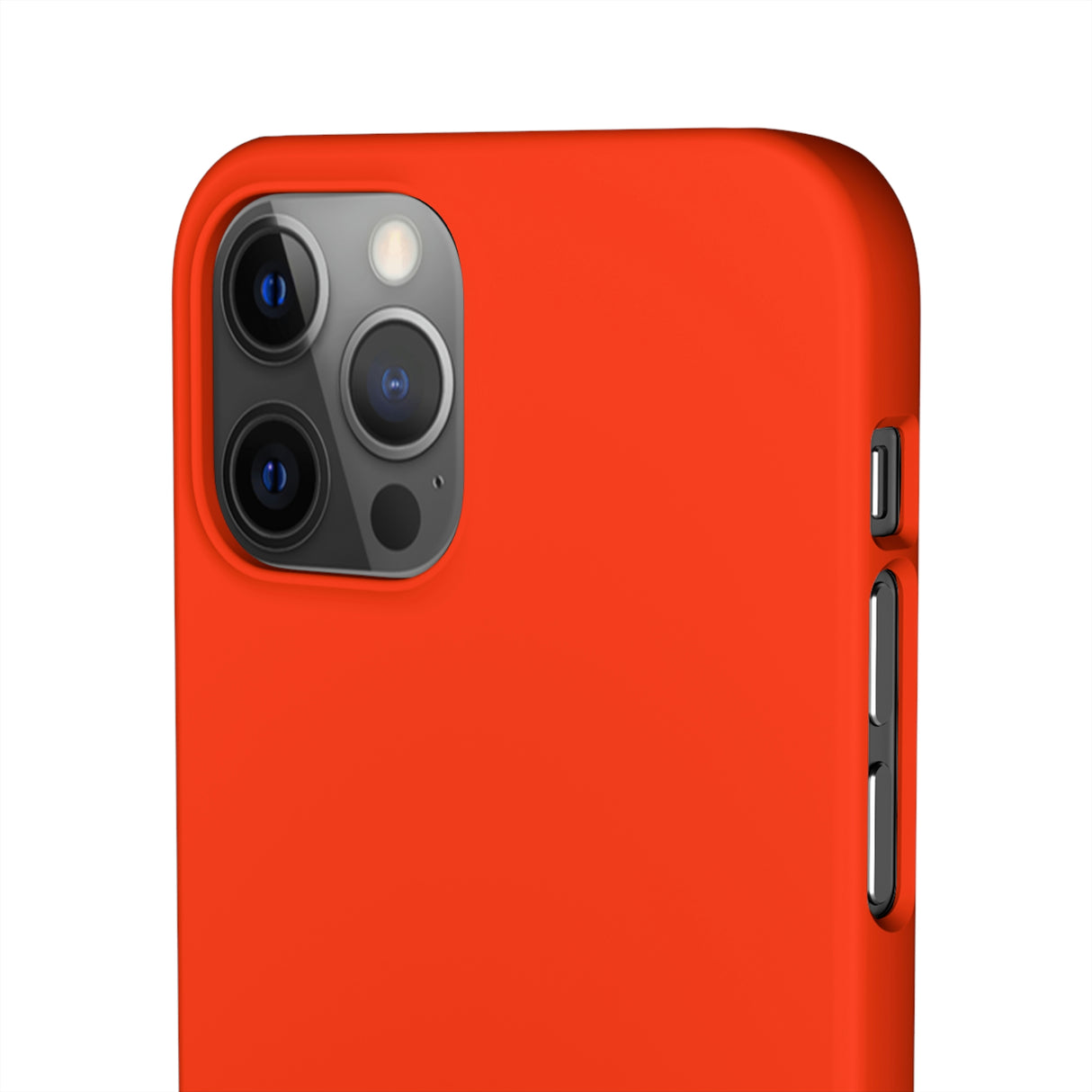 Coquelicot Orange iPhone Case (Slim) Phone Case