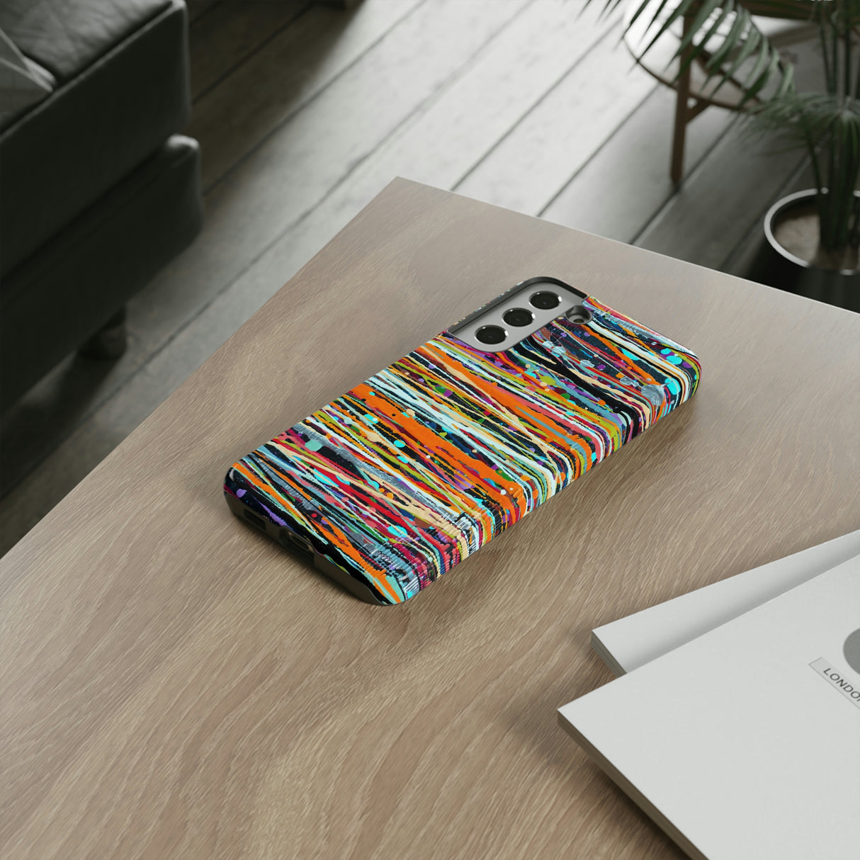 Stripe Art Android Case (Protective) Phone Case