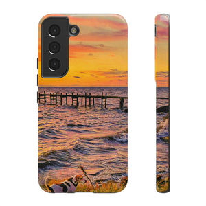 SunDown Android Case (Protective) Samsung Galaxy S22 Glossy Phone Case