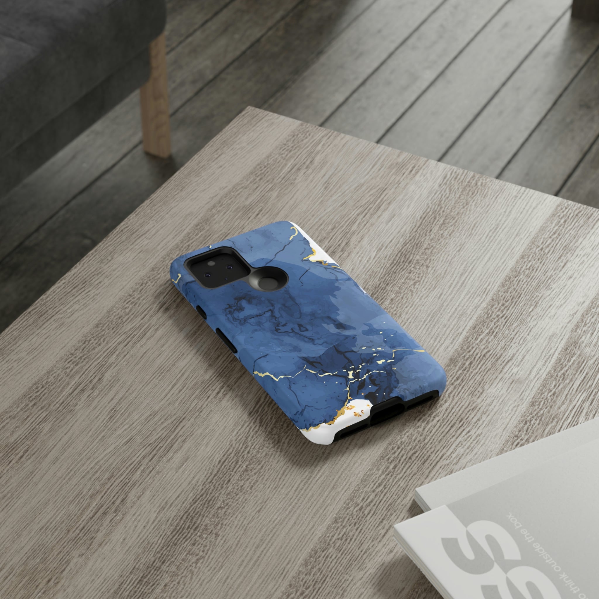 Classic Blue Watercolor Android Case (Protective) Phone Case