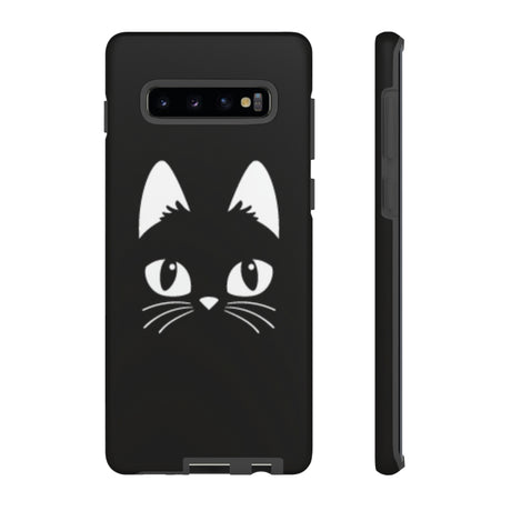 Cat Icon Android Case (Protective) Samsung Galaxy S10 Plus Matte Phone Case