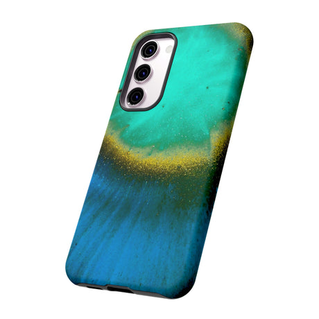 Green Yelly Ink Art Android Case (Protective) Phone Case