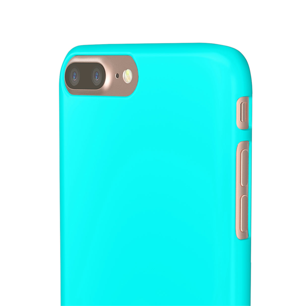 Aqua Blue iPhone Case (Slim) Phone Case