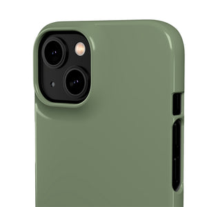 Camouflage Green iPhone Case (Slim) Phone Case