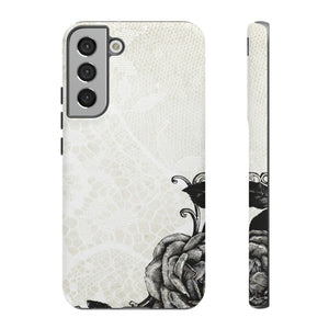 Rosett Gothic Flower Samsung Case (Protective) Samsung Galaxy S22 Plus Matte Phone Case