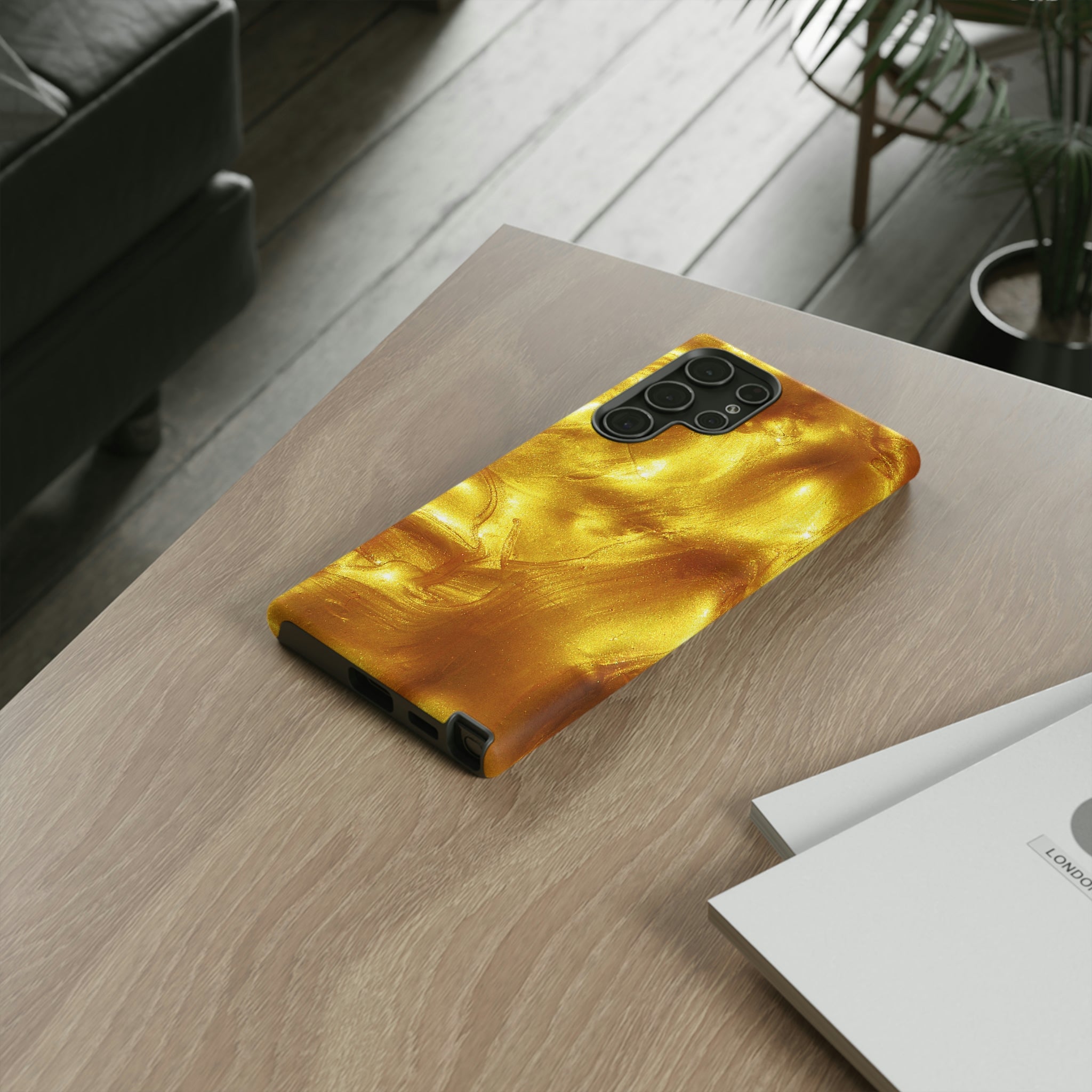 Liquid Gold Android Case (Protective) Phone Case