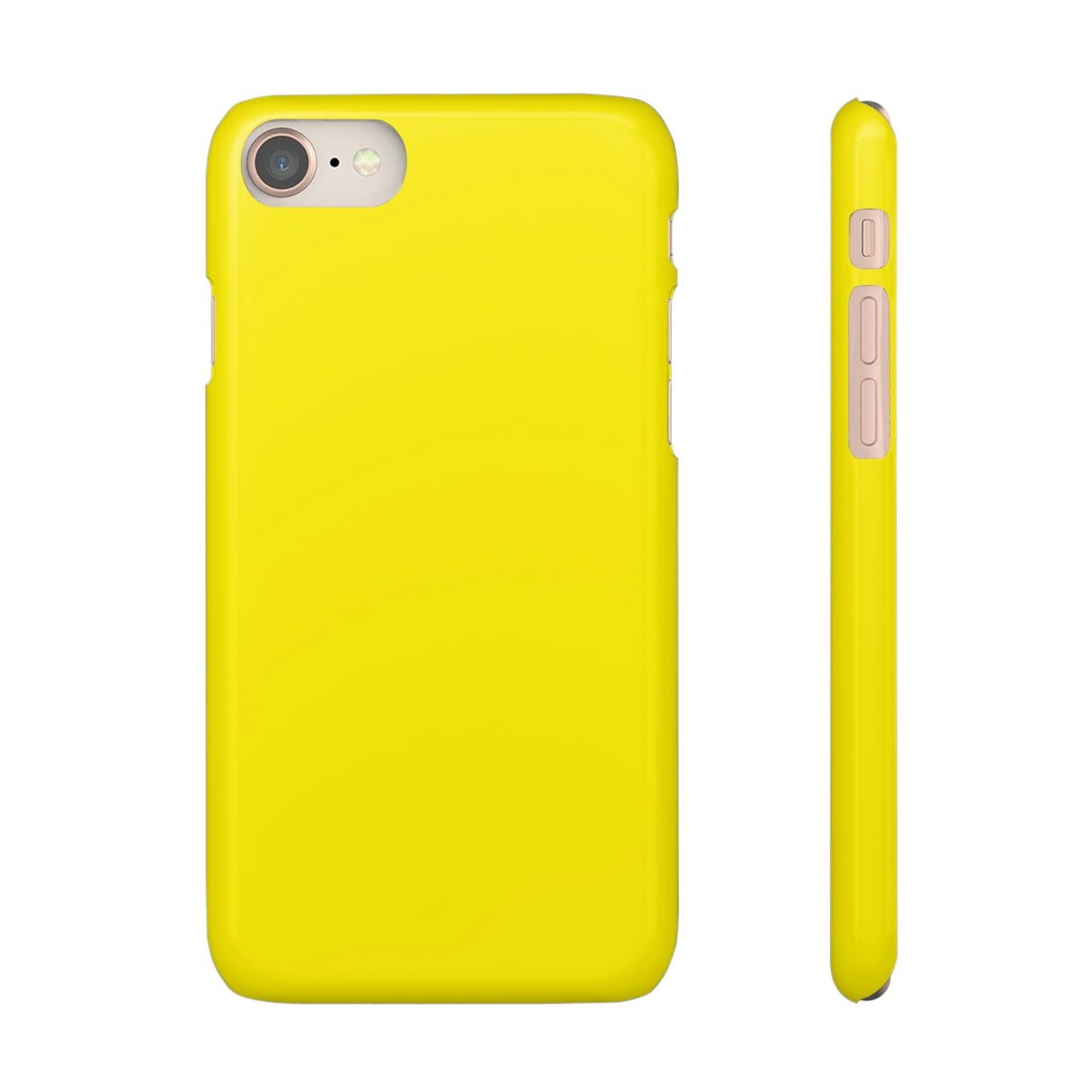 Canary Yellow iPhone Case (Slim) iPhone 8 Glossy Phone Case