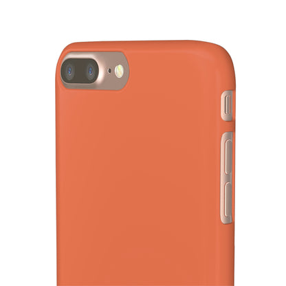 Burnt Sienna iPhone Case (Slim) Phone Case