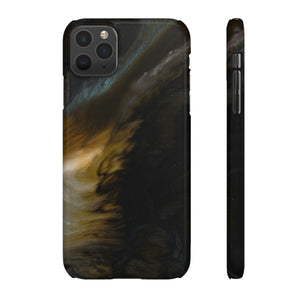 Midnight Shaddow Ink Art iPhone Case (Slim) iPhone 11 Pro Max Glossy Phone Case