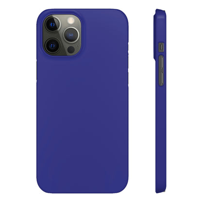 Cosmic Cobalt Blue iPhone Case (Slim) iPhone 12 Pro Max Glossy Phone Case