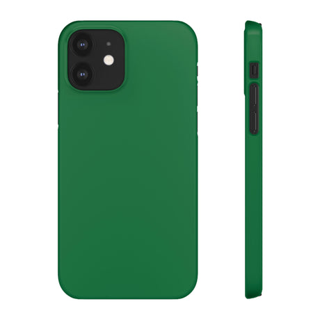 Dartmouth Green iPhone Case (Slim) iPhone 12 Glossy Phone Case