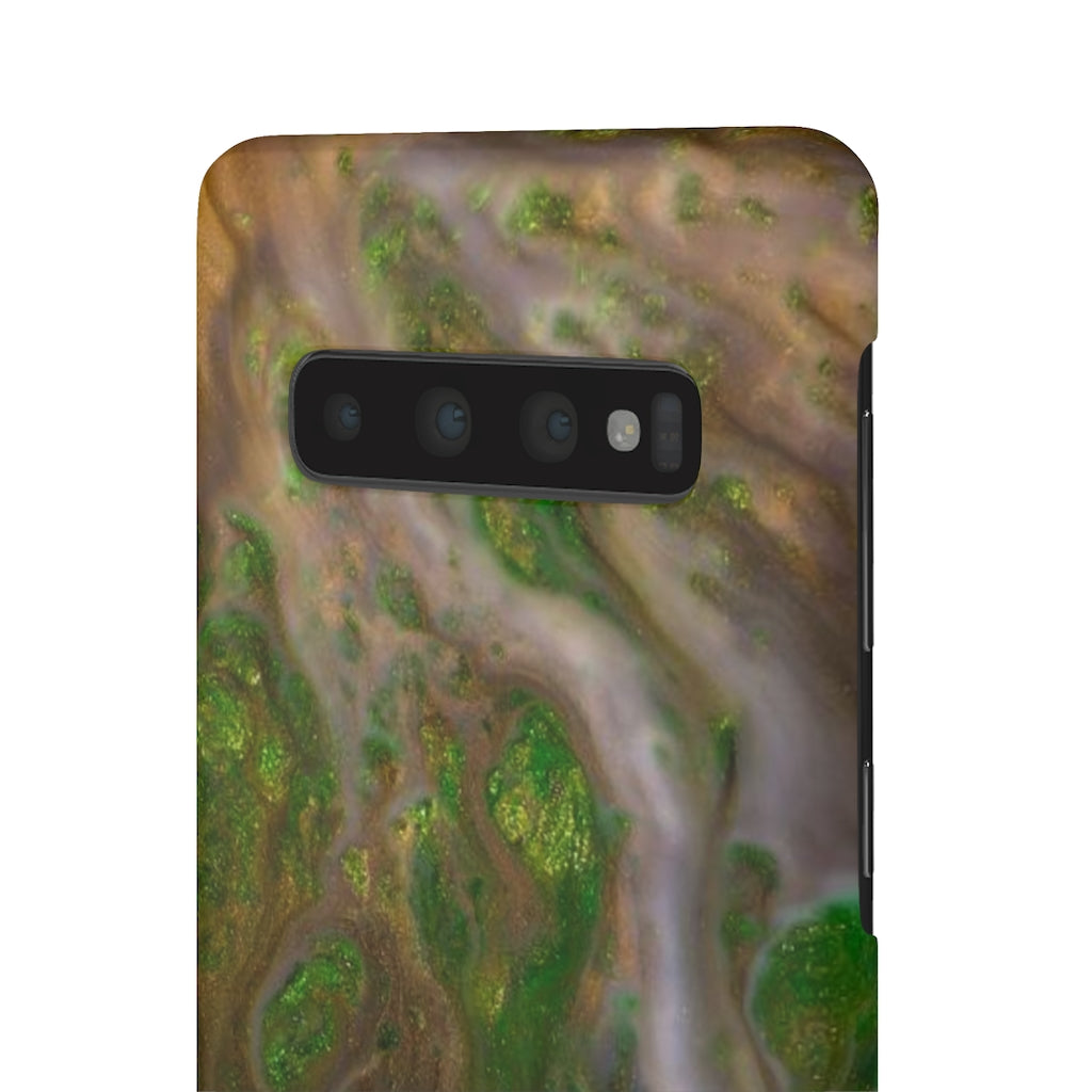 Smaragd Ink Art Android Case (Slim) Phone Case