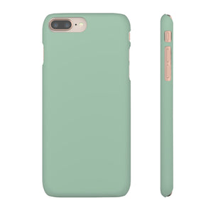 Cambridge Blue iPhone Case (Slim) iPhone 8 Plus Matte Phone Case