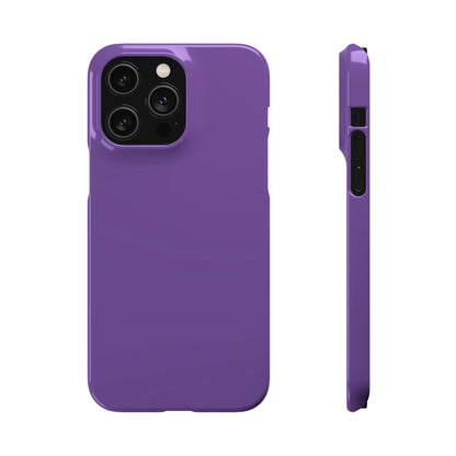 Dark Lavender iPhone Case (Slim) iPhone 14 Pro Max Glossy Phone Case