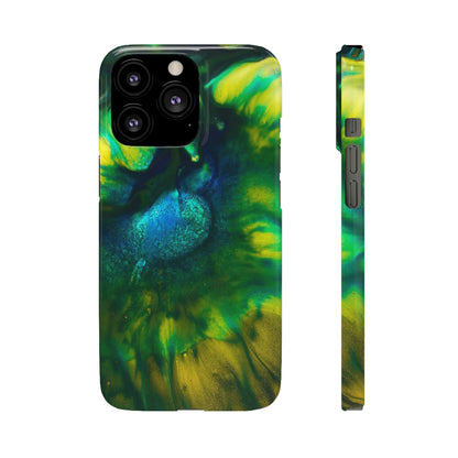 Dragon Eye Ink Art iPhone Case (Slim) iPhone 13 Pro Glossy Phone Case