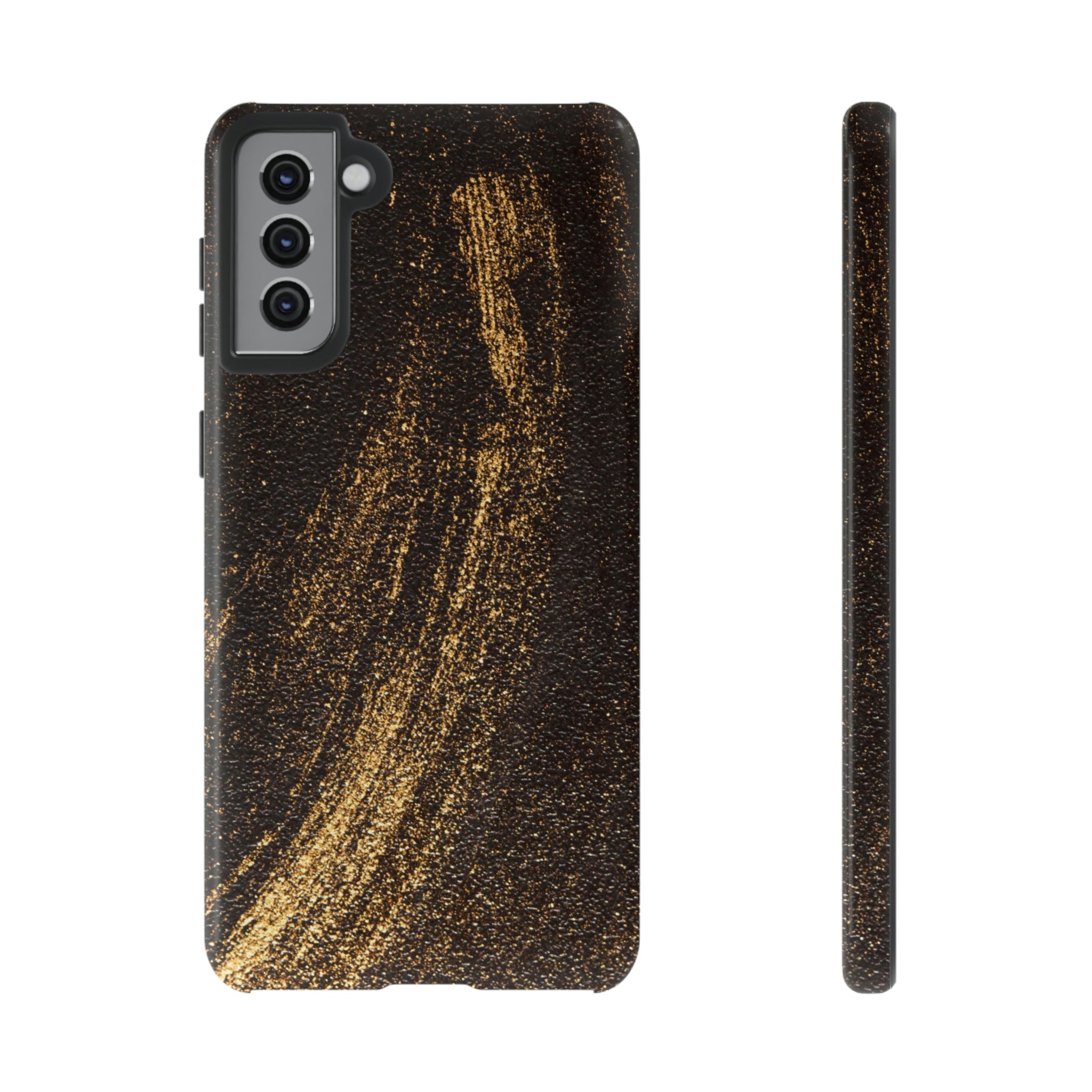 Golden Dust Android Case (Protective) Samsung Galaxy S21 Plus Glossy Phone Case