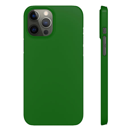 Dark Green iPhone Case (Slim) iPhone 12 Pro Max Glossy Phone Case