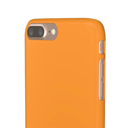 Deep Saffron iPhone Case (Slim) Phone Case