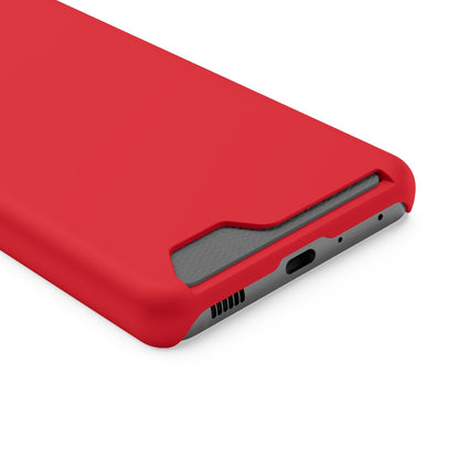 Cadmium Red Android Case (Card) Phone Case