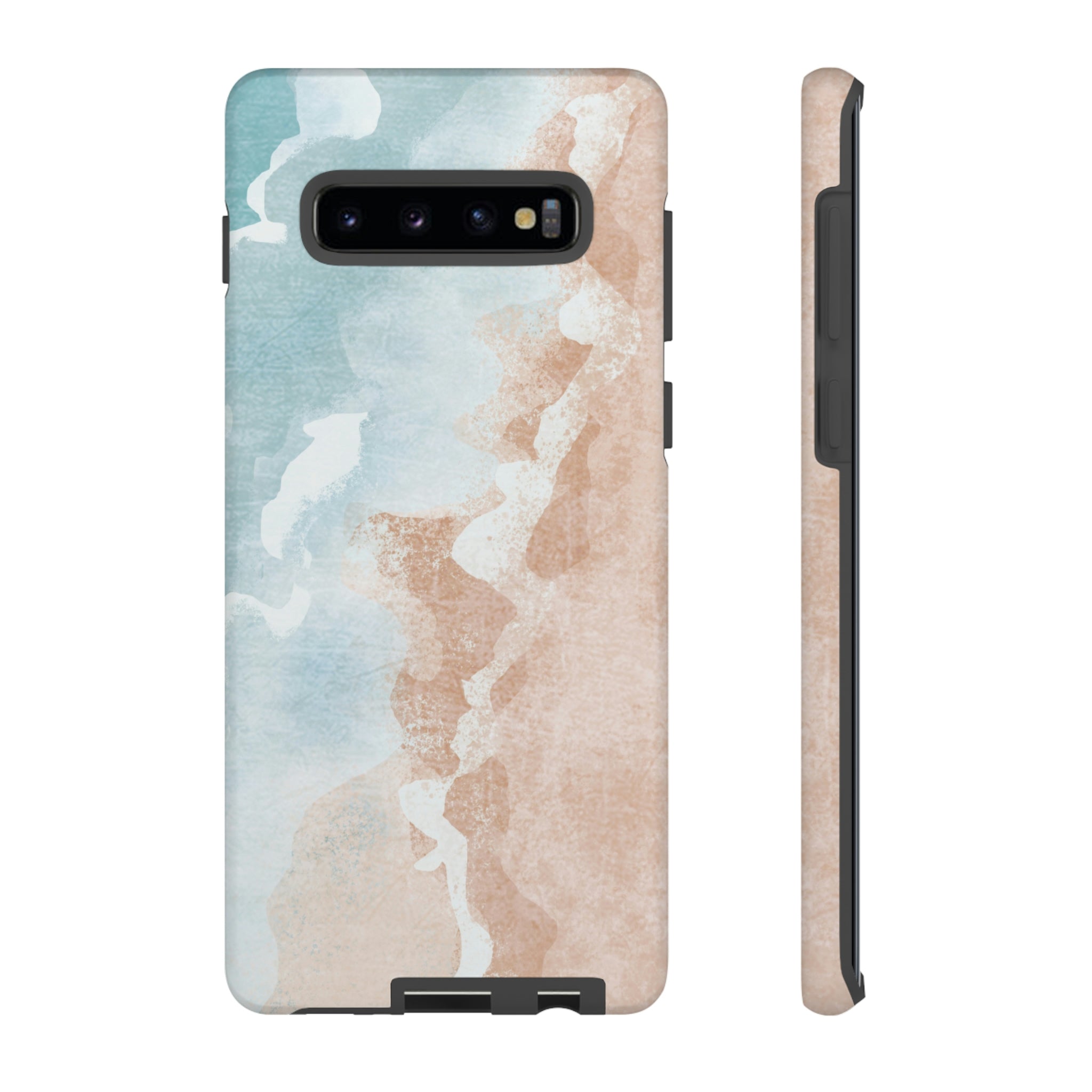 Boho Sea Beach Android Case (Protective) Samsung Galaxy S10 Plus Matte Phone Case