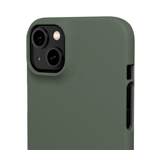 Ebony Green iPhone Case (Slim) Phone Case