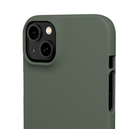 Ebony Green iPhone Case (Slim) Phone Case