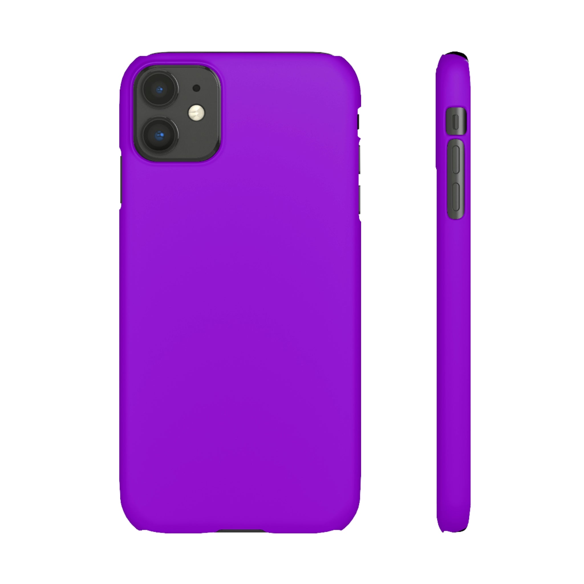 Dark Violet iPhone Case (Slim) iPhone 11 Matte Phone Case