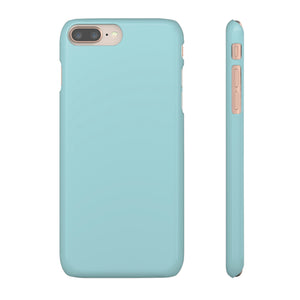 Crystal Blue iPhone Case (Slim) iPhone 8 Plus Glossy Phone Case