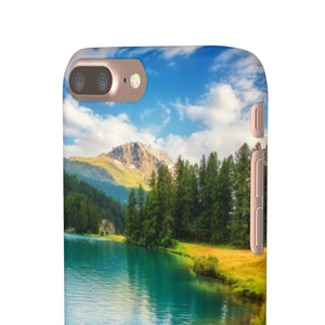 Fantastic Azure Alpine Lake Samsung/iPhone (Slim) iPhone 7 Plus Matte Phone Case