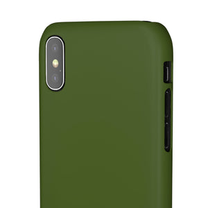 Dark Moss Green iPhone Case (Slim) Phone Case