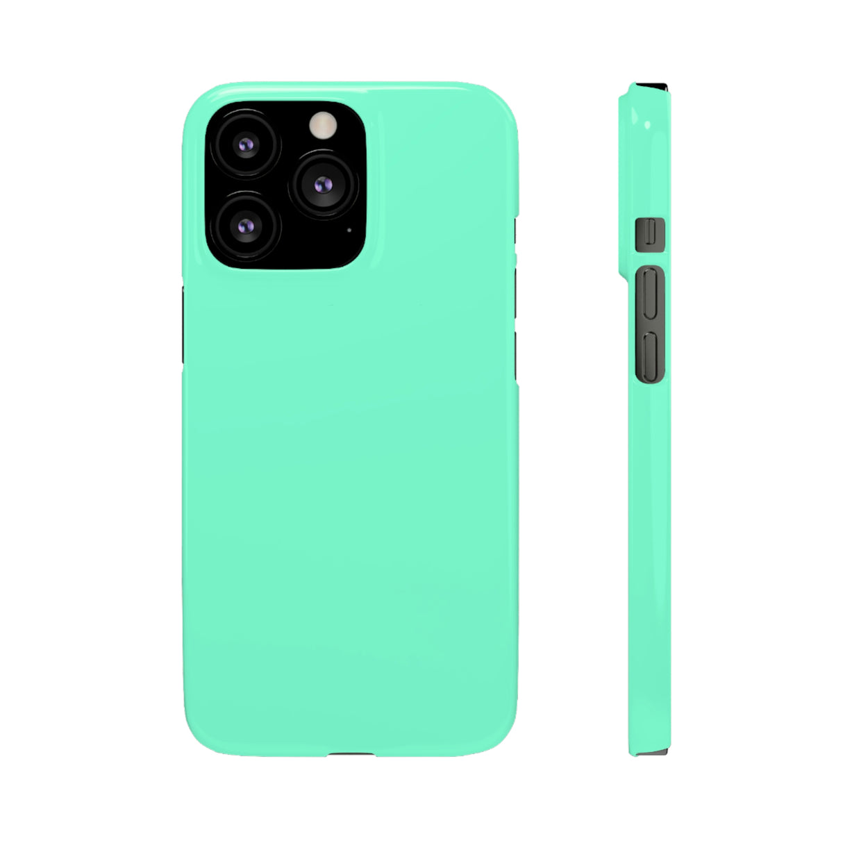 Aquamarine iPhone Case (Slim) iPhone 13 Pro Glossy Phone Case