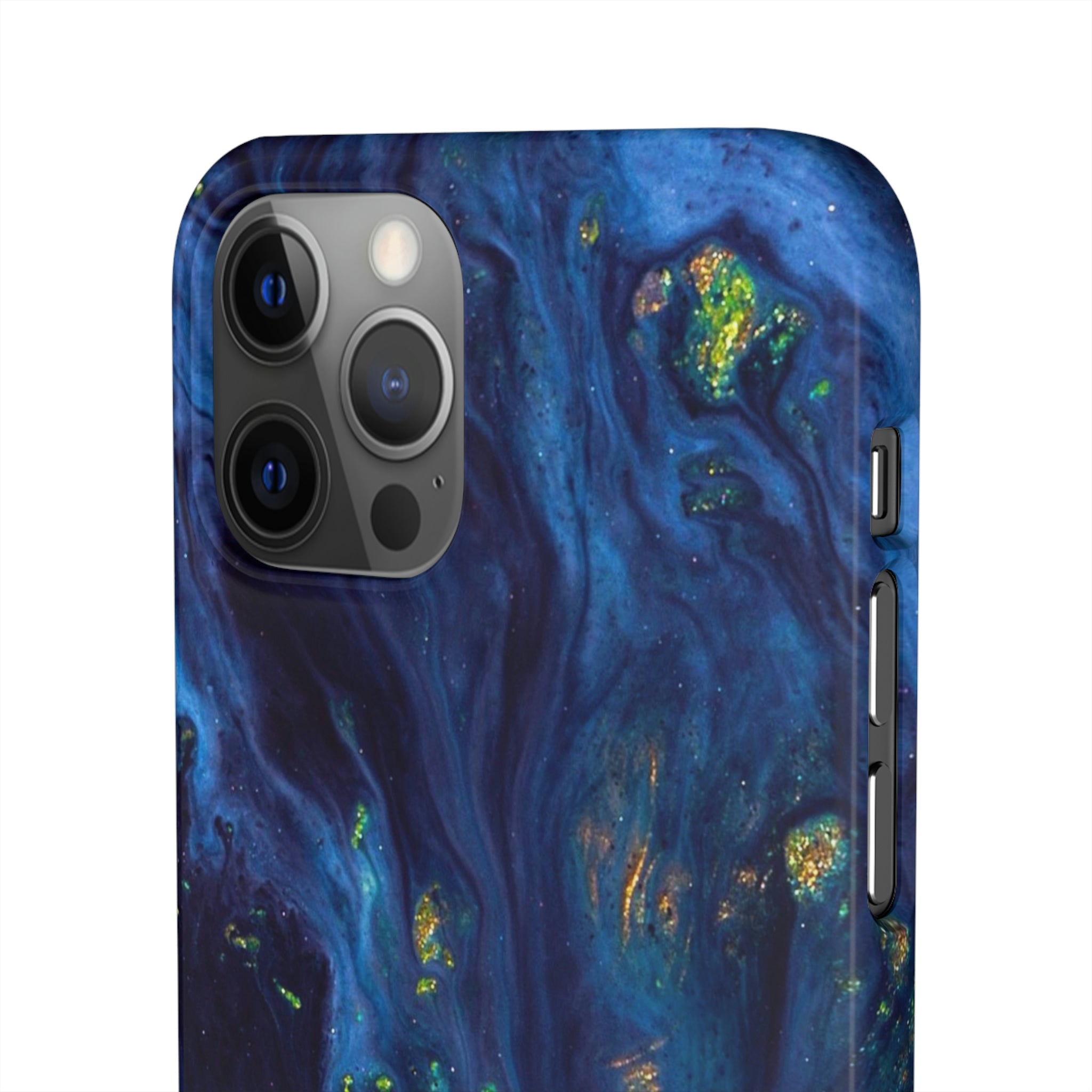 Green Opal Ink Art iPhone Case (Slim) Phone Case