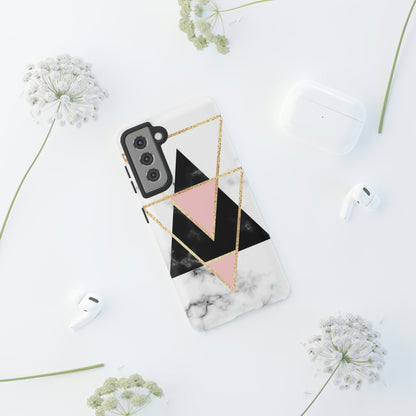 Marble Triangles Android Case (Protective) Phone Case