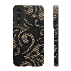 Silverrose Gothic Flower Samsung Case (Protective) Samsung Galaxy S22 Matte Phone Case