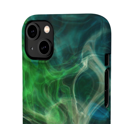 Green Marble iPhone Case (Slim) Phone Case