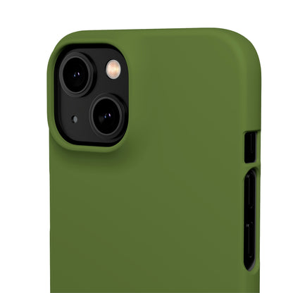 Dark Olive Green iPhone Case (Slim) Phone Case