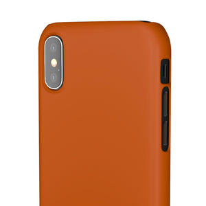 Burnt Orange iPhone Case (Slim) Phone Case