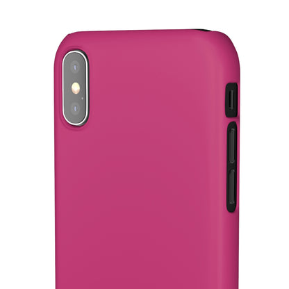 Fuchsia Purple iPhone Case (Slim) Phone Case