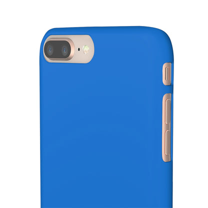 Bright Navy Blue iPhone Case (Slim) Phone Case