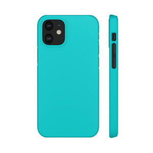 Dark Turquoise iPhone Case (Slim) iPhone 12 Mini Matte Phone Case