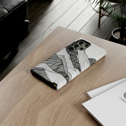 Mountain Line Art Android Case (Protective) Phone Case