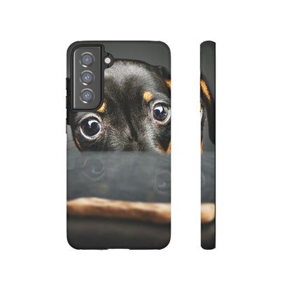 Dachshund Puppy Android Case (Protective) Samsung Galaxy S21 FE Matte Phone Case